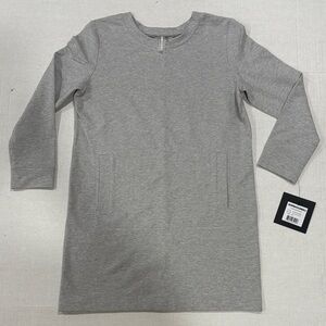 NORMA KAMALI 3/4 Sleeve Terry mini SZ S NWT